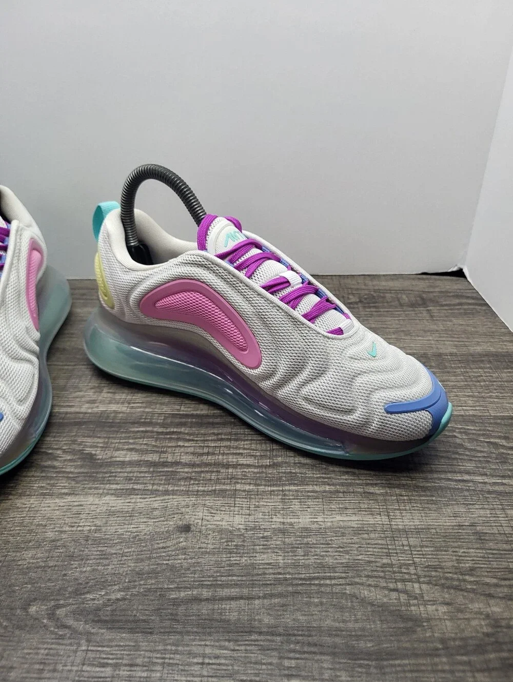 Nike Womens Air Max 720 Aqua Powder Pastel Pink Shoes AR9293-102 Size 7